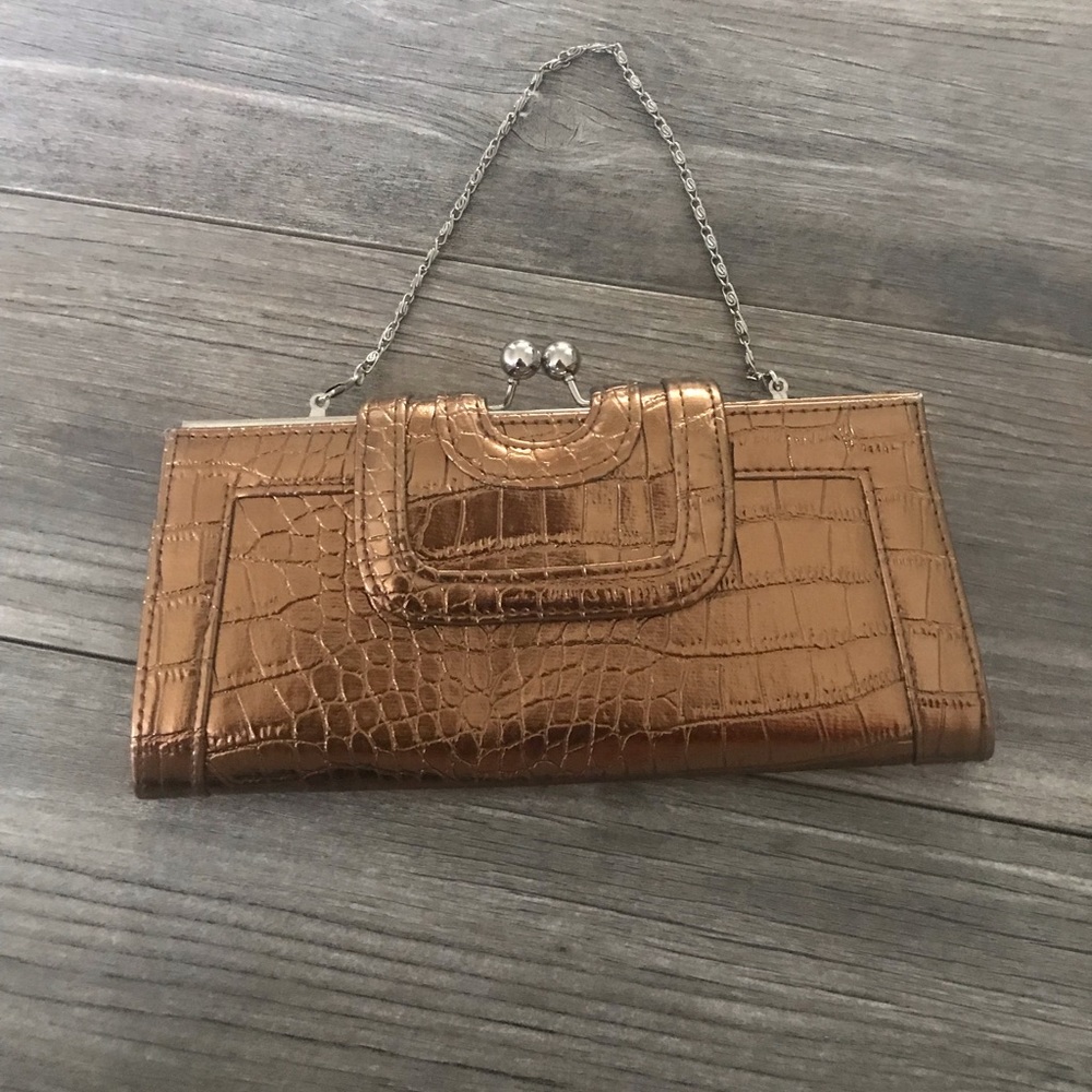 Bronze Colored Clutch